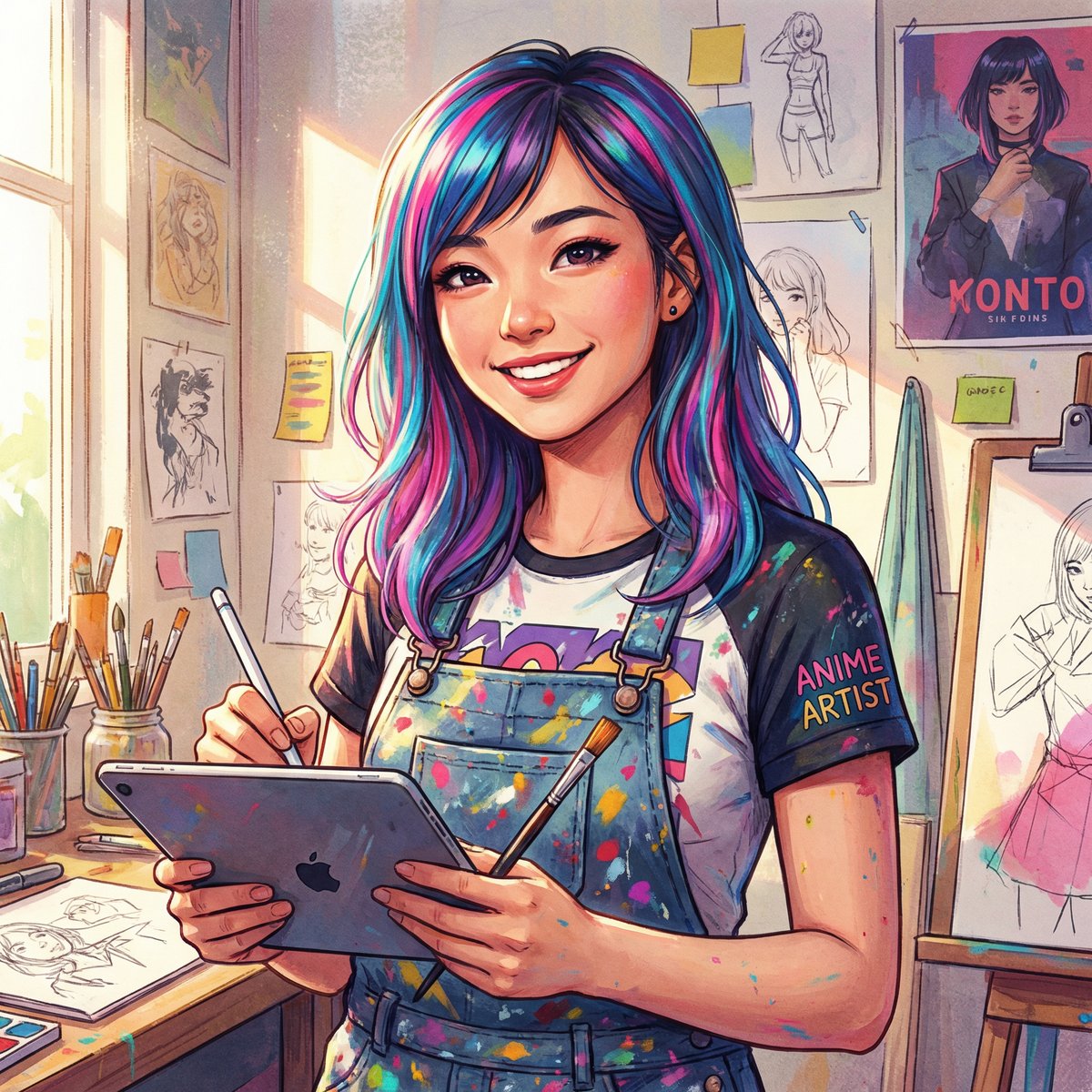 探花动漫画师-苏小染